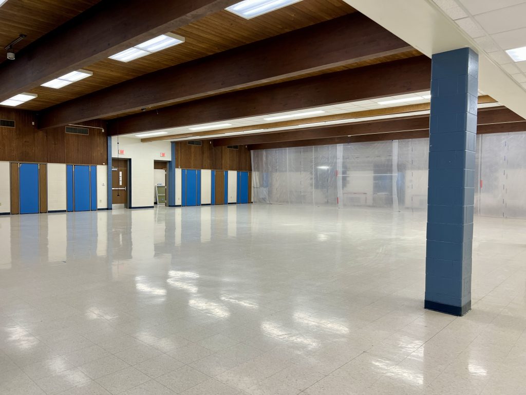 templeton middle school cafeteria under renovation