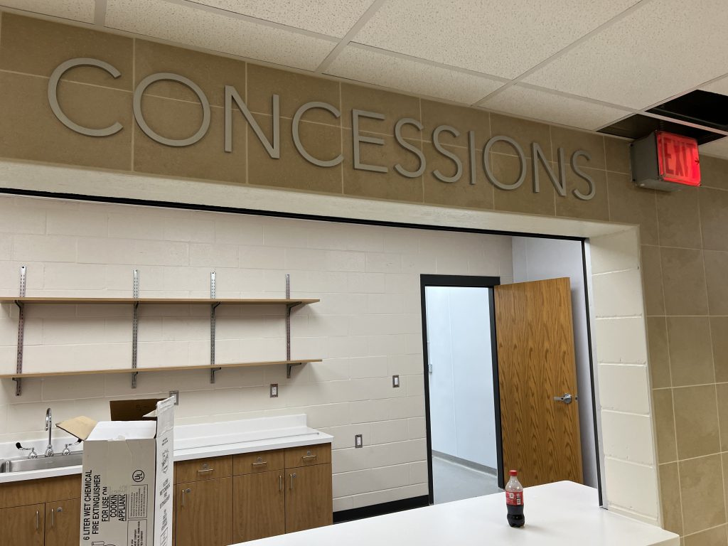 new concessions area