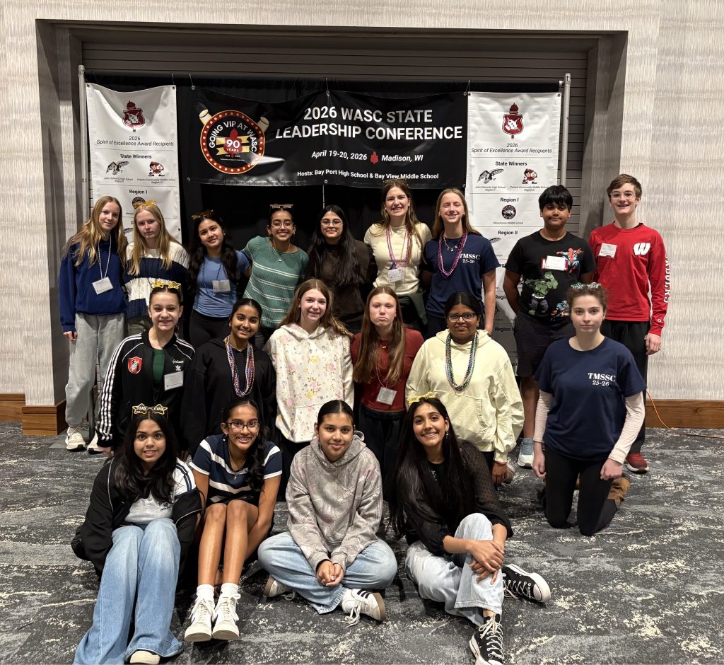 Group photo of middle school students