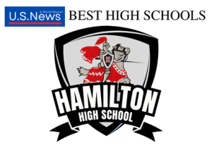 US News and Hamilton High Logos
